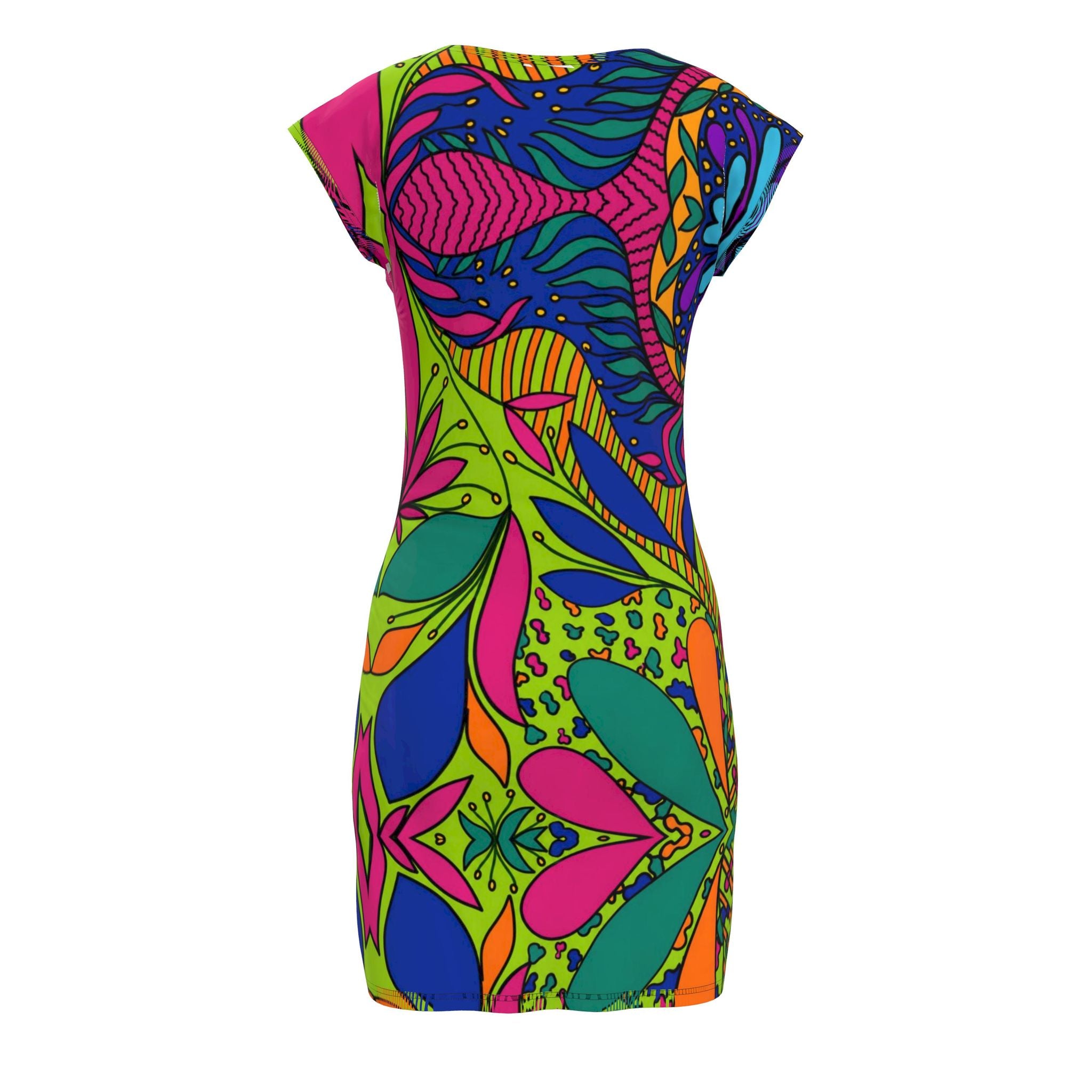 Soca Bloom Tunic T-Shirt Dress