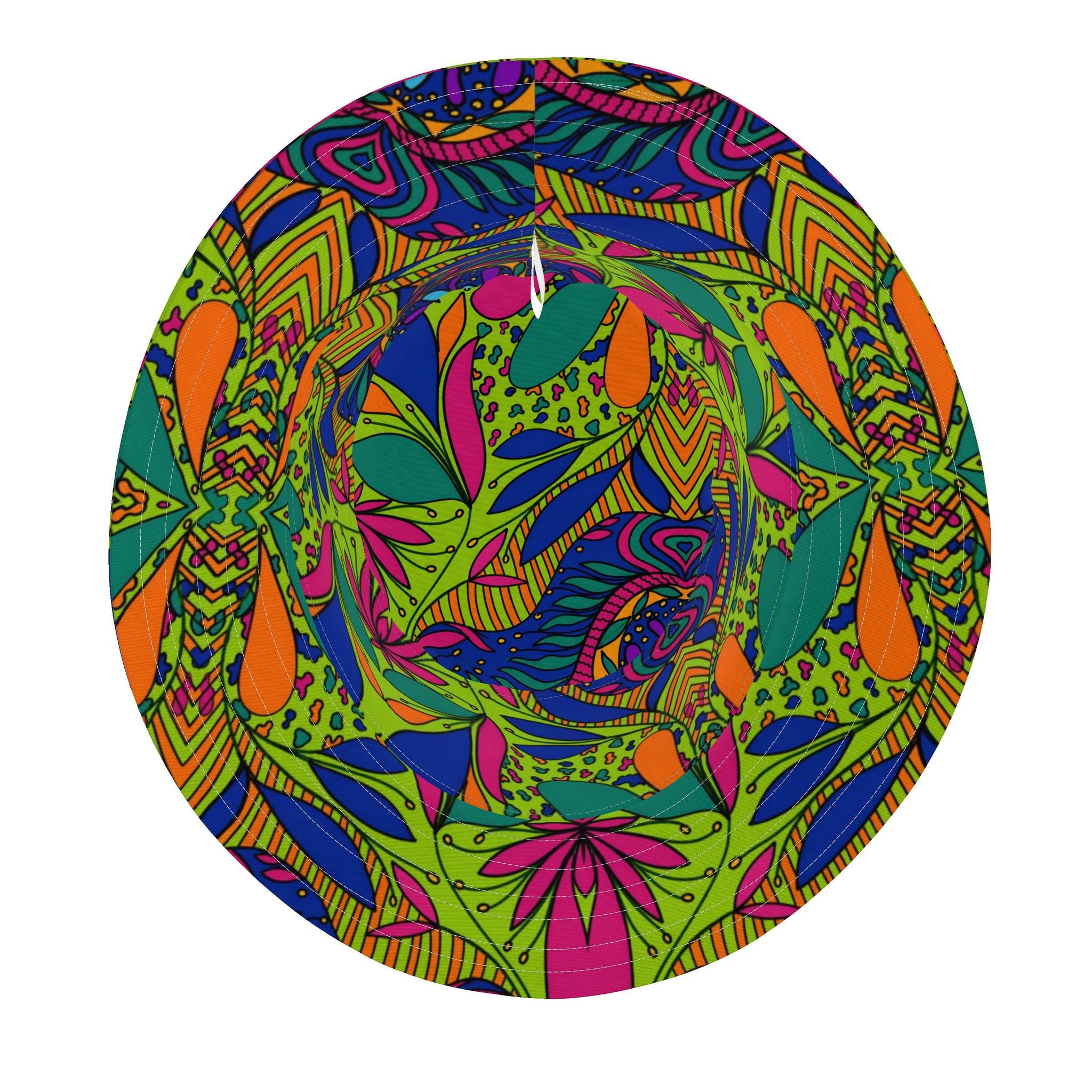 Soca Bloom Large Brim Bucket Hat