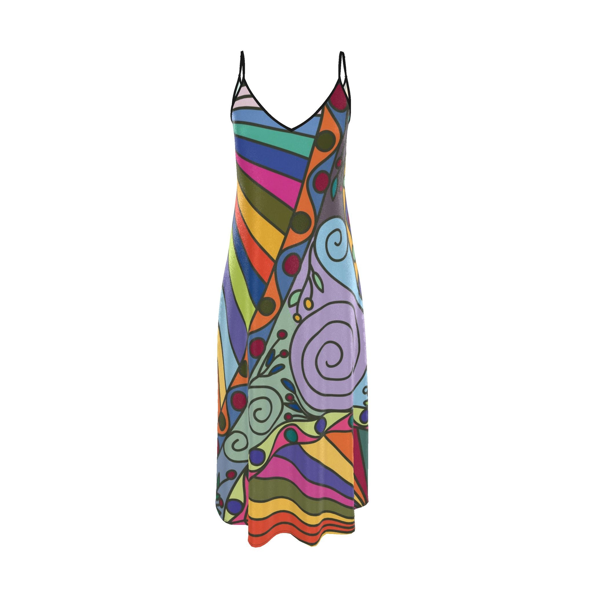 Carnival Sunrise Slip Dress