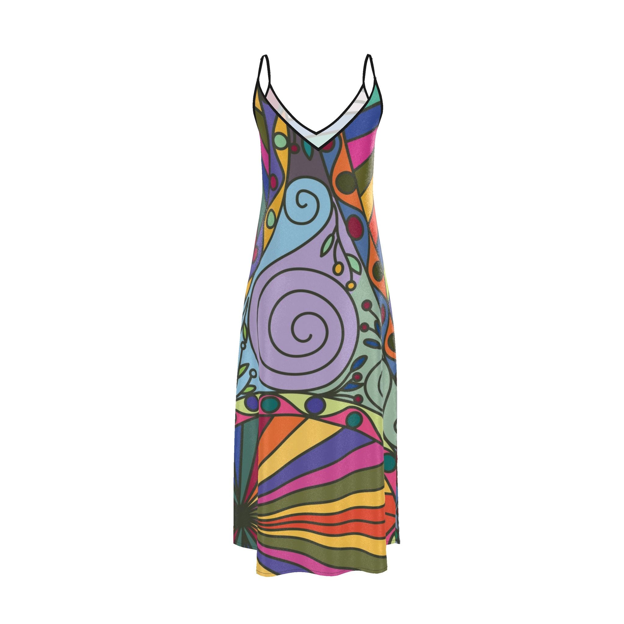 Carnival Sunrise Slip Dress