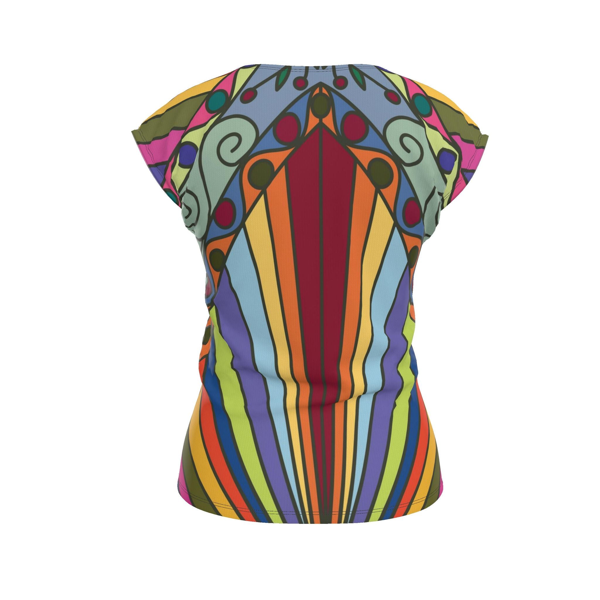 Carnival Sunrise Loose T-Shirt