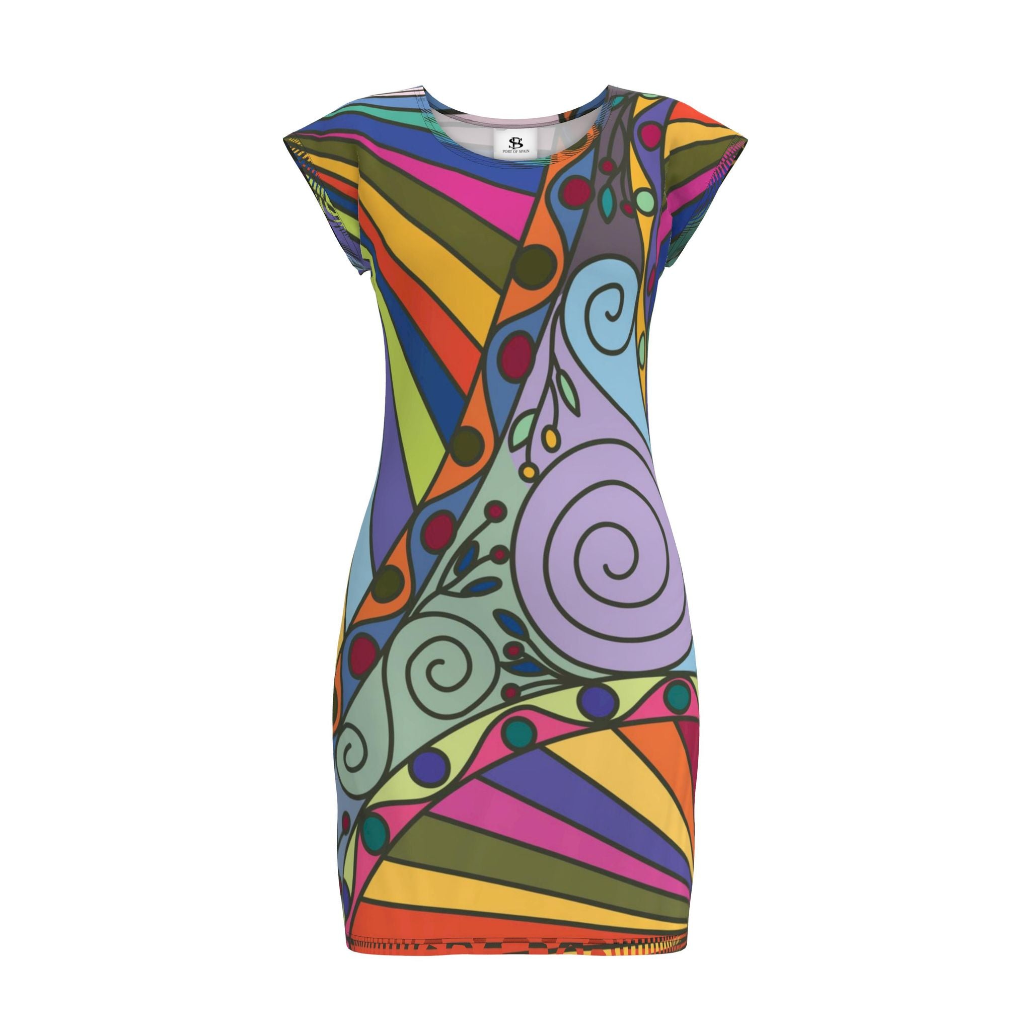 Carnival Sunrise Tunic Dress
