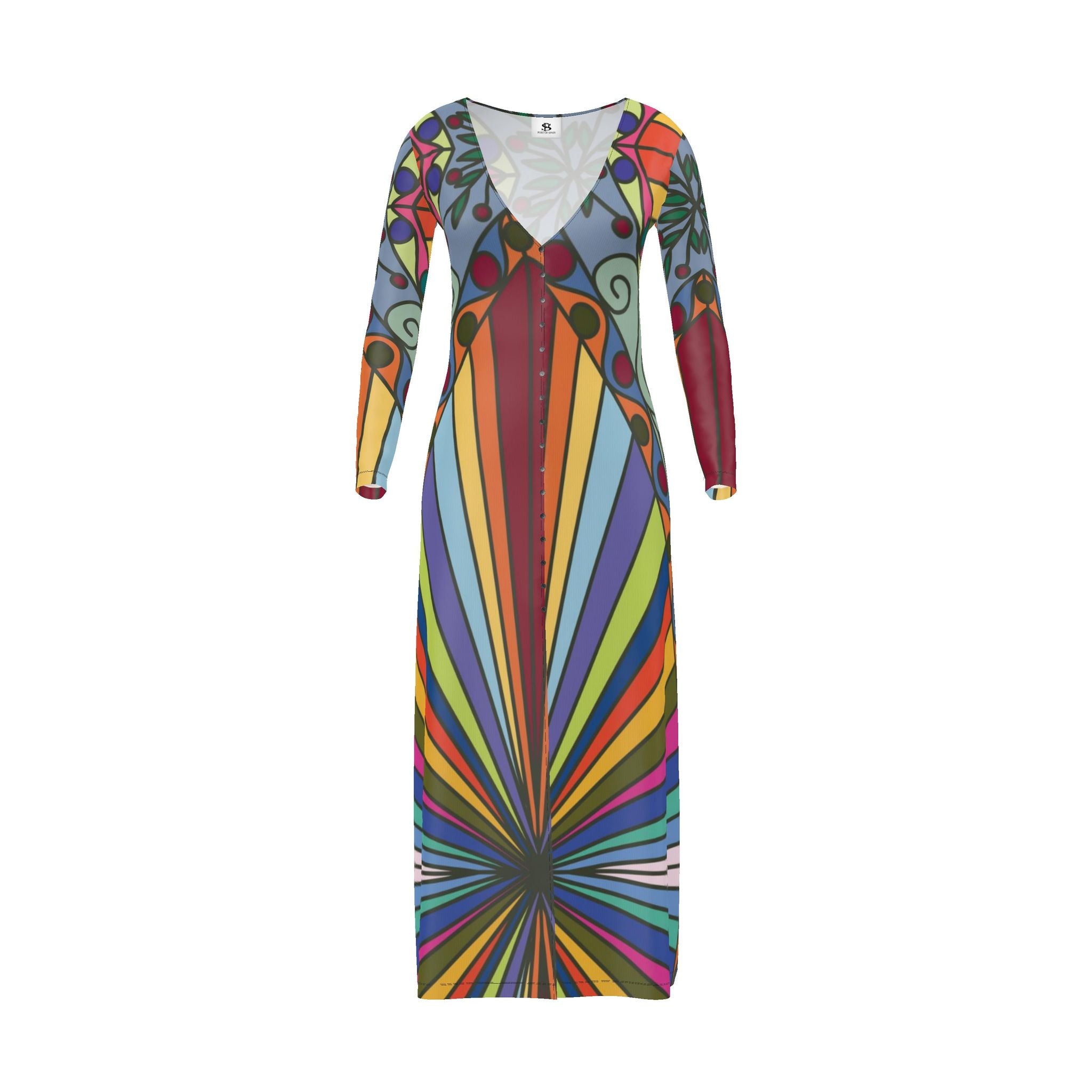 Carnival Sunrise Long Cardigan
