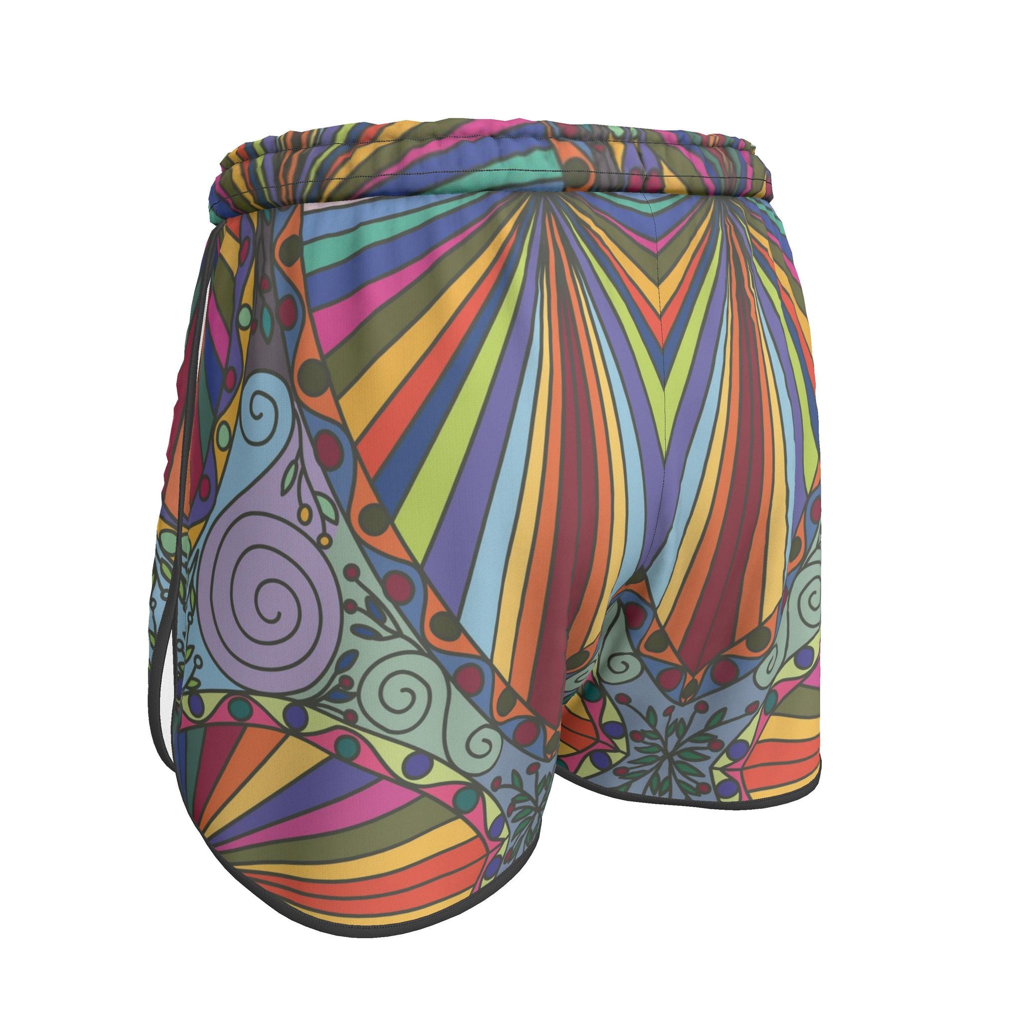 Carnival Sunrise Running Shorts