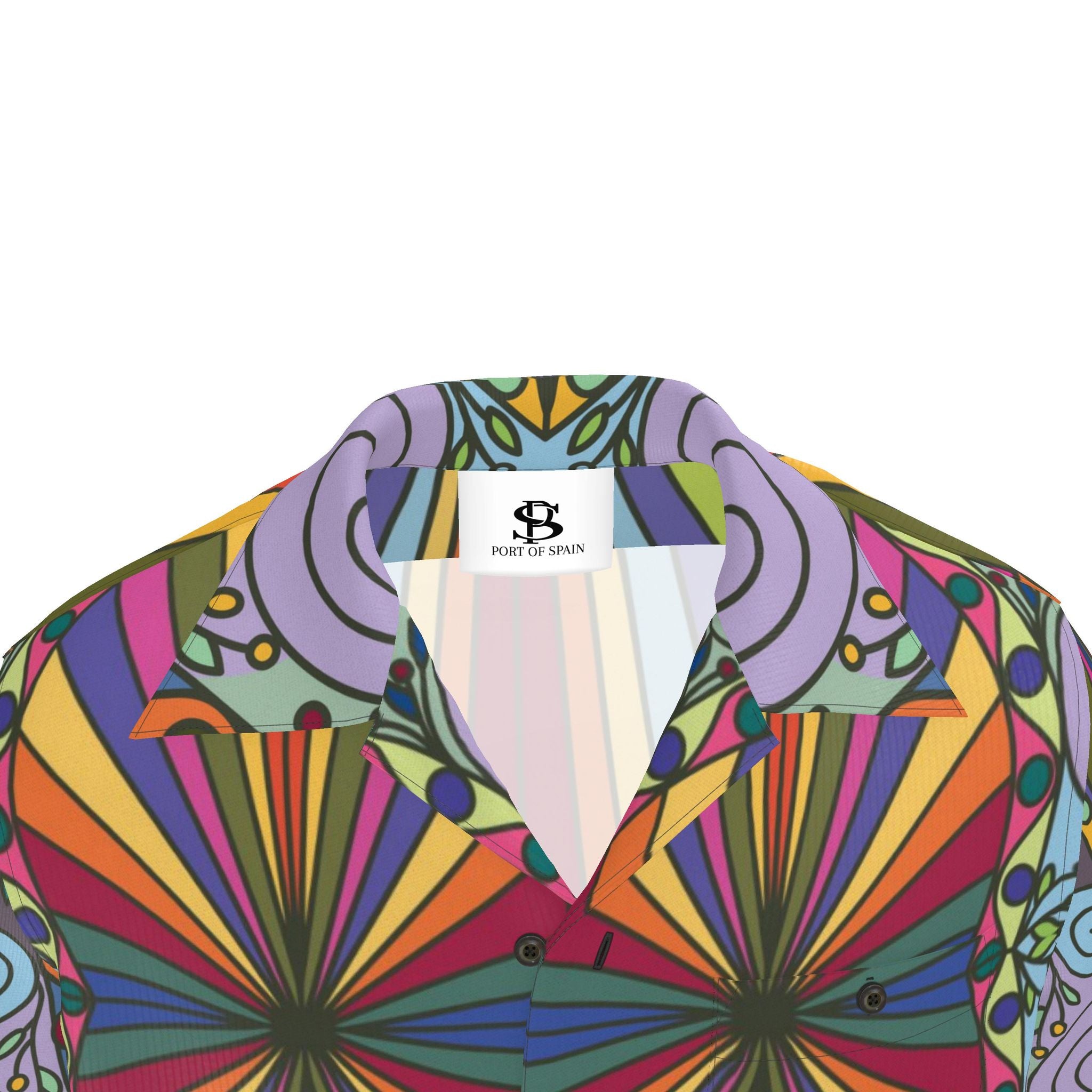 Carnival Sunrise Men's Short Sleeve Shirt