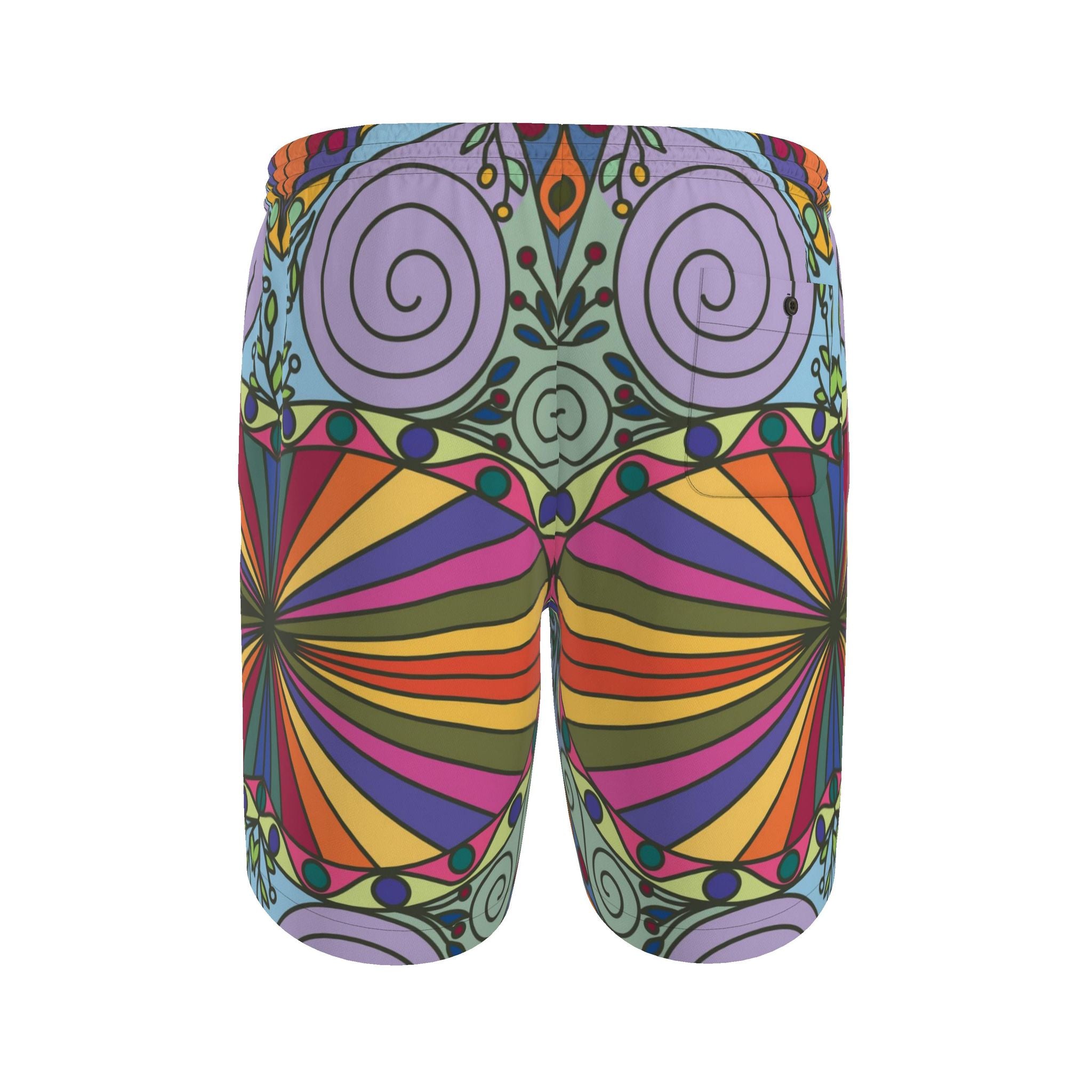 Carnival Sunrise Cuban Shorts