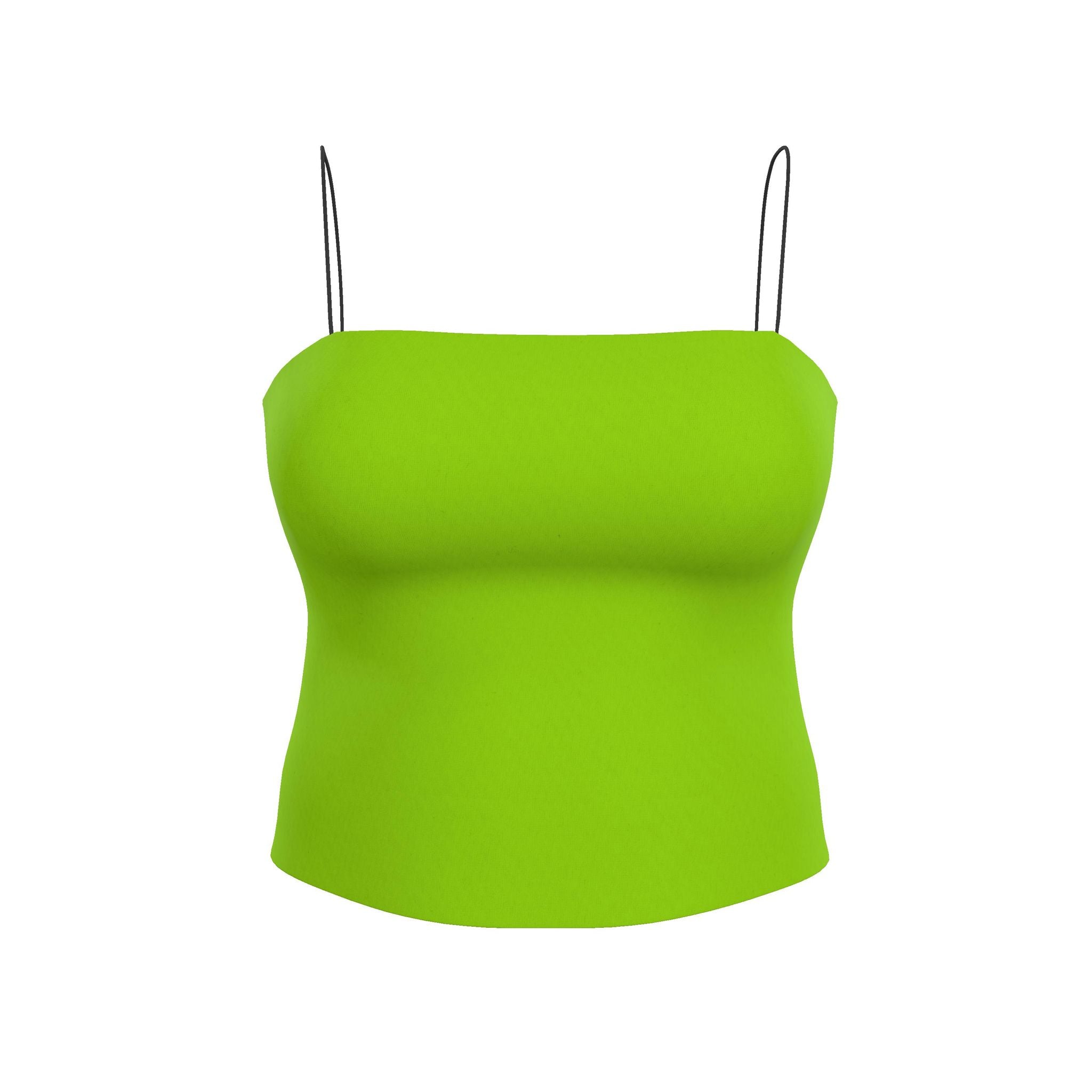 Soca Bloom Spaghetti Strap Top