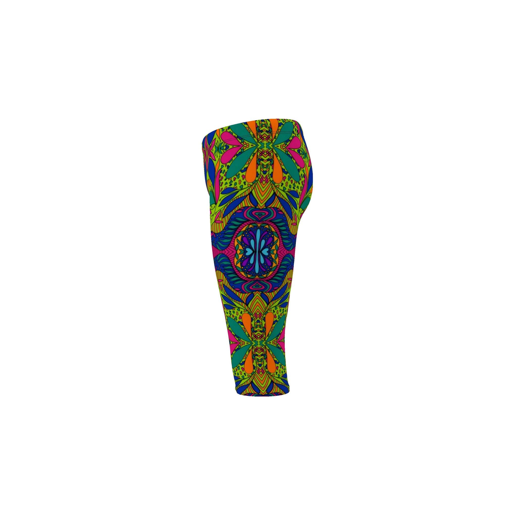 Soca Bloom Cropped Leggings