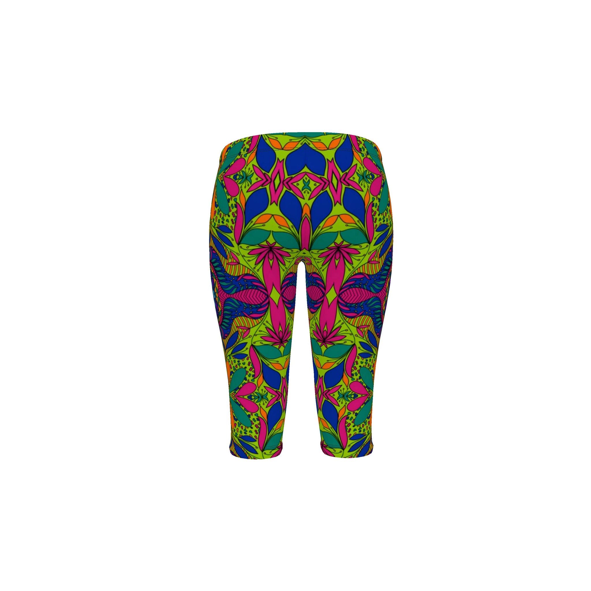 Soca Bloom Cropped Leggings