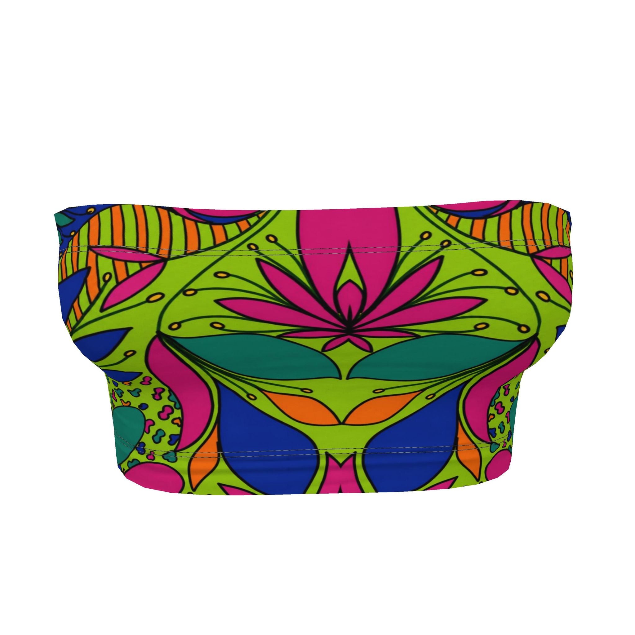 Soca Bloom Bandeau Top