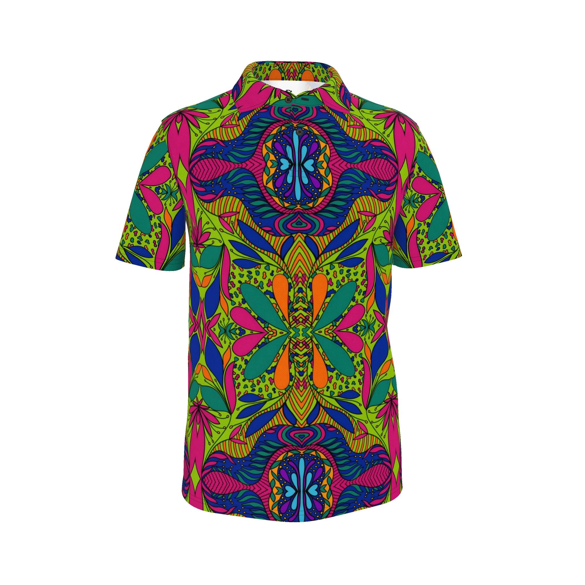 Soca Bloom Men's Polo Shirt