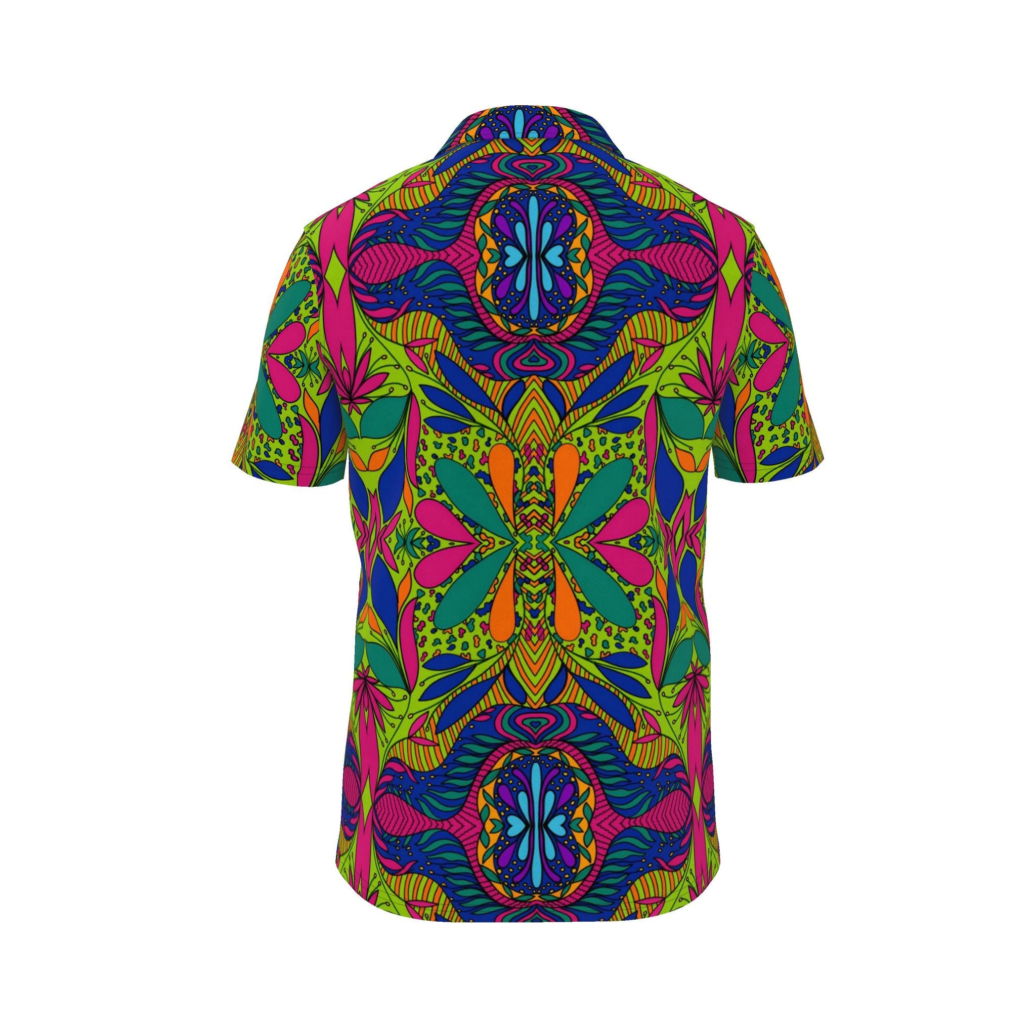 Soca Bloom Men's Polo Shirt