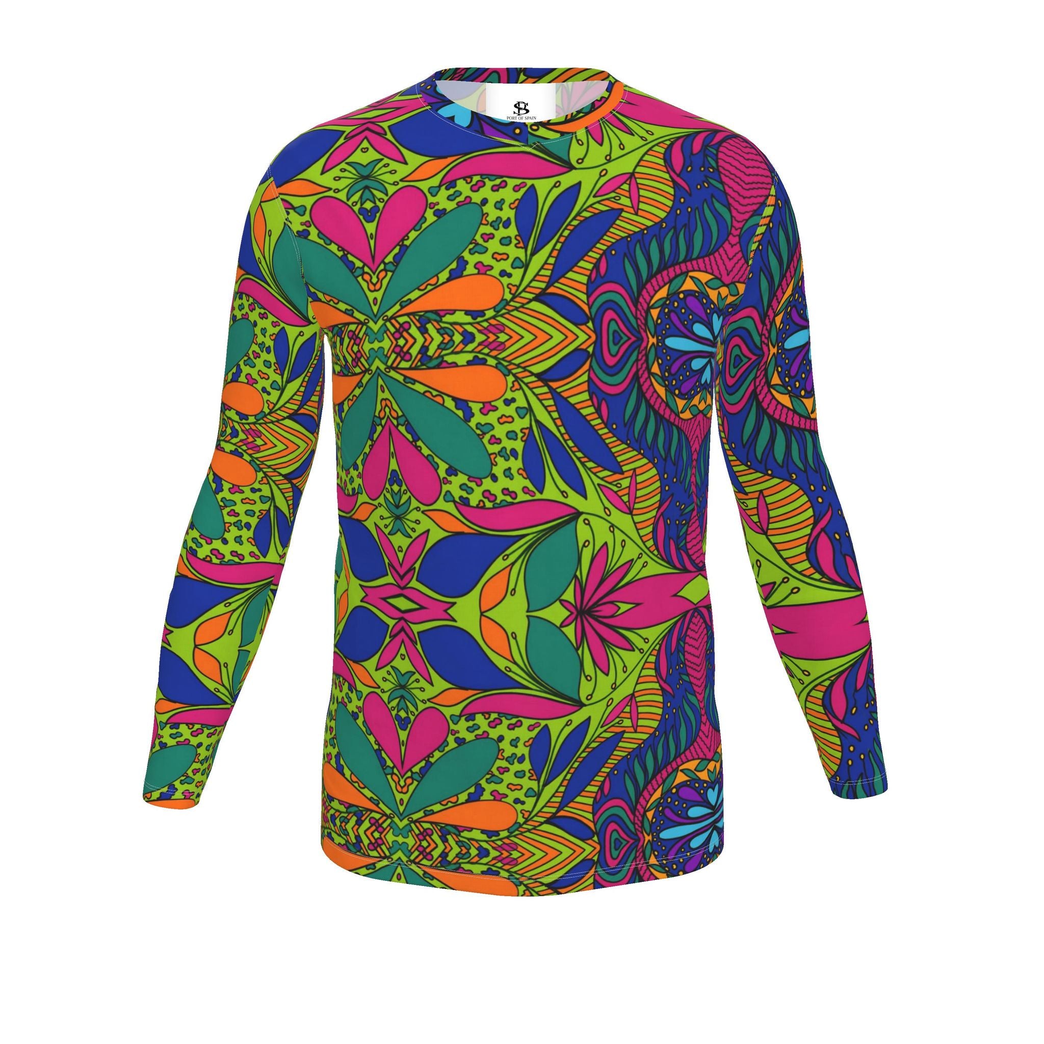 Soca Bloom Men's Long Sleeve T-Shirt