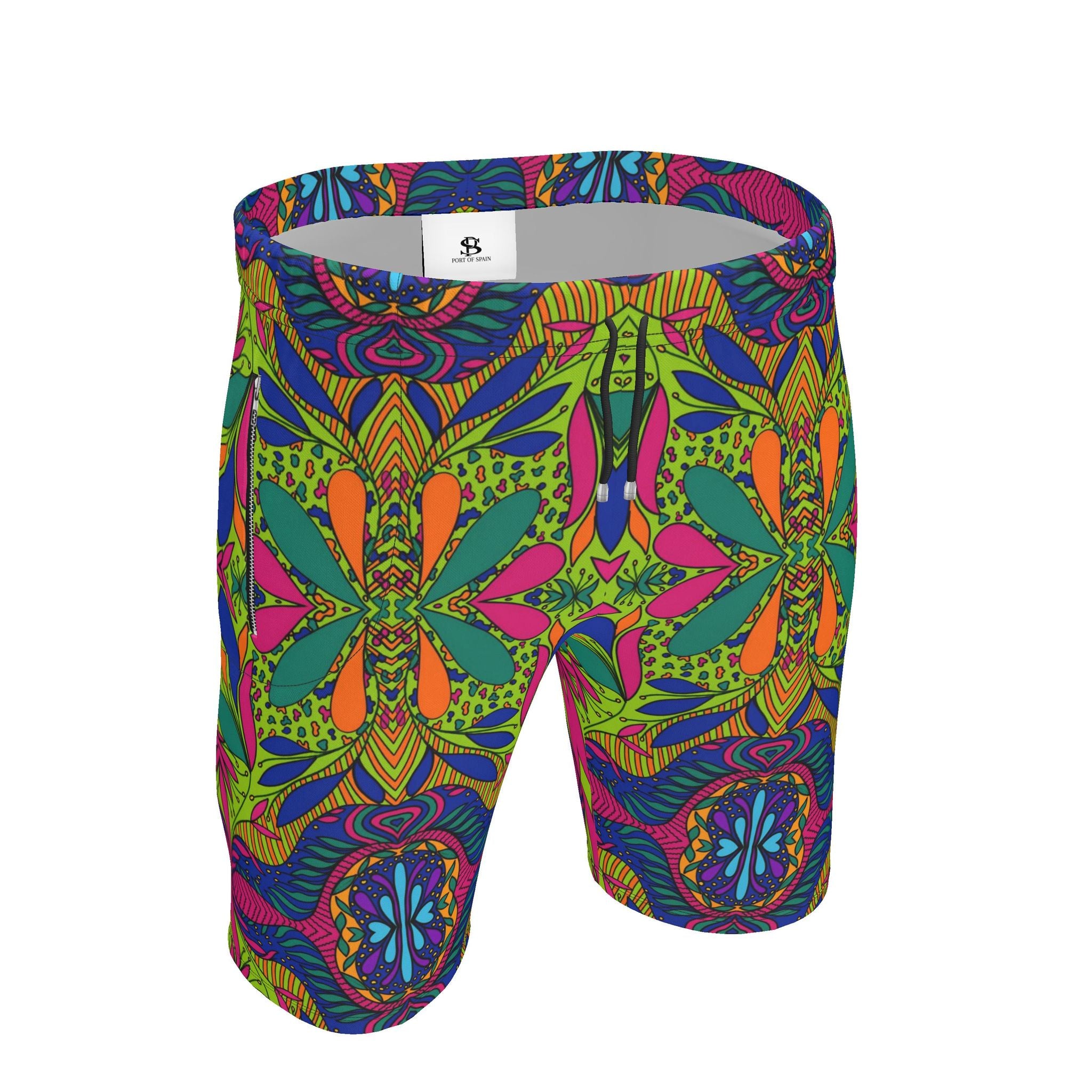 Soca Bloom Men's Sweat Shorts