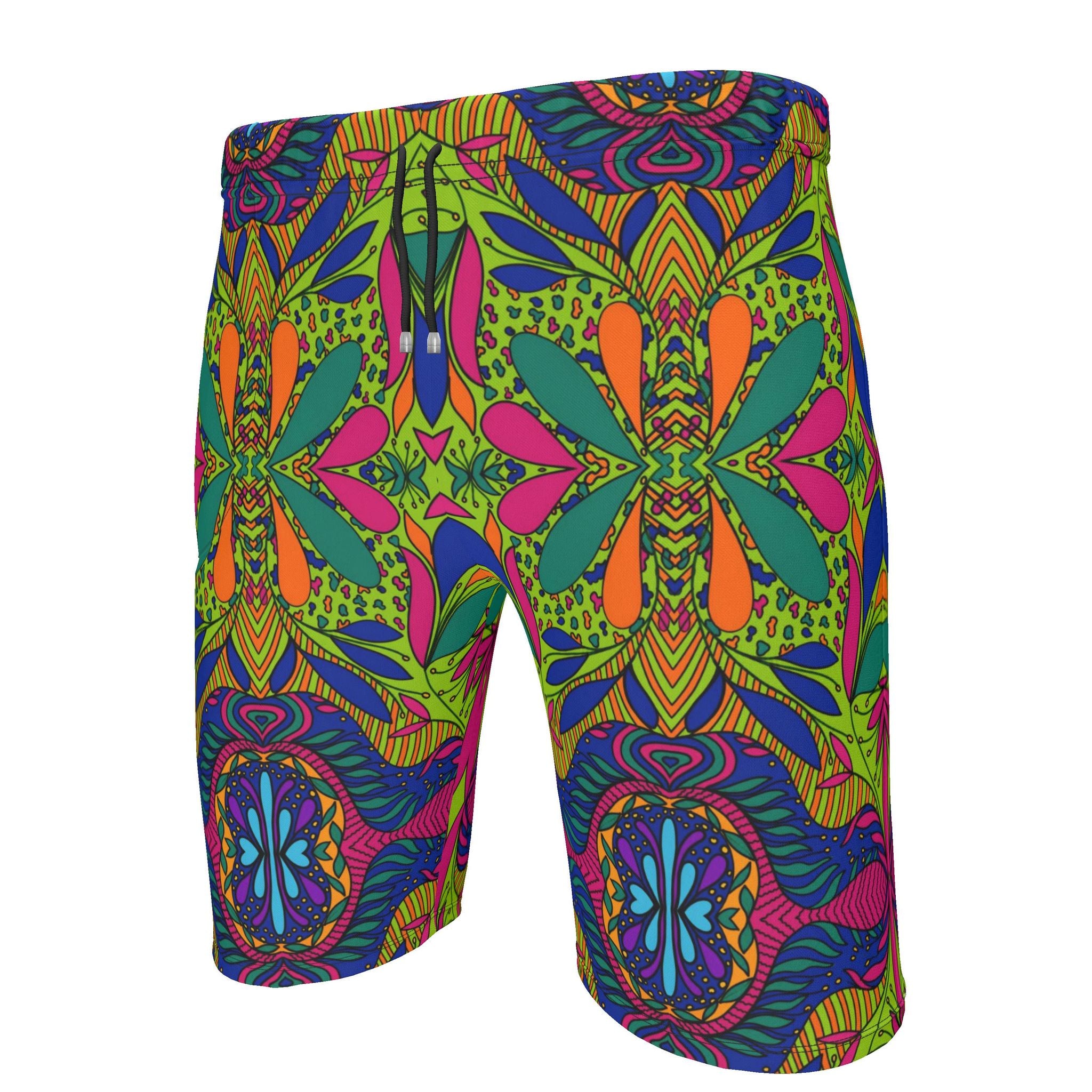 Soca Bloom Men's Sweat Shorts