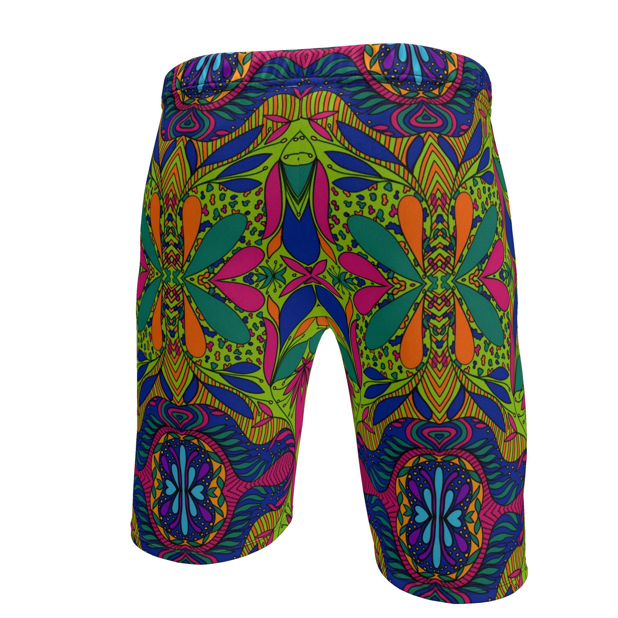 Soca Bloom Men's Sweat Shorts