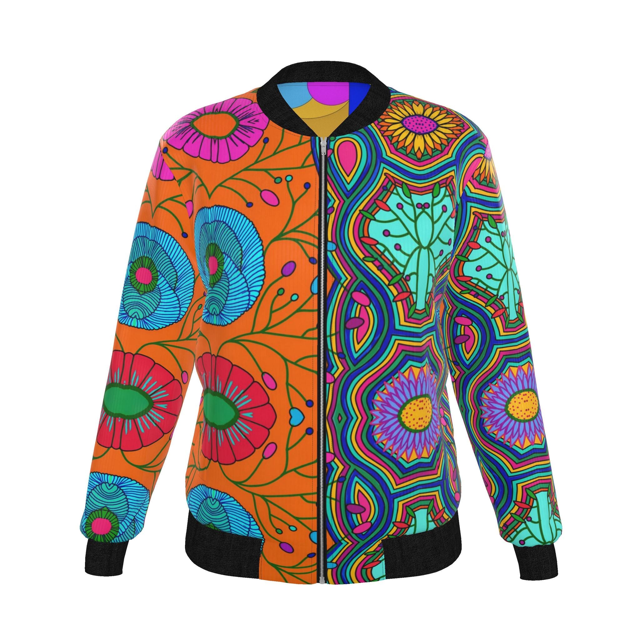 Calypso Current Reversible Silk Bomber Jacket