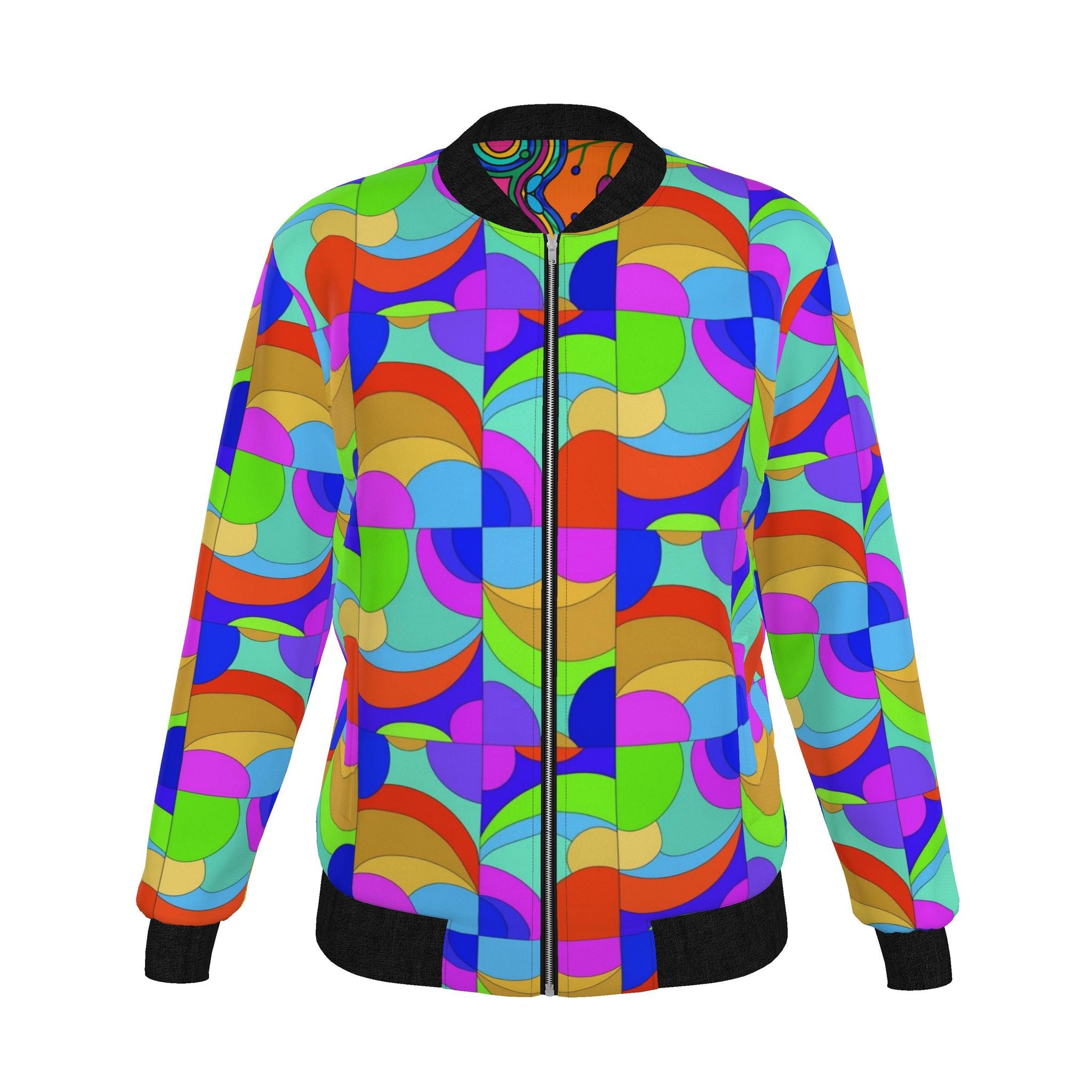 Calypso Current Reversible Silk Bomber Jacket