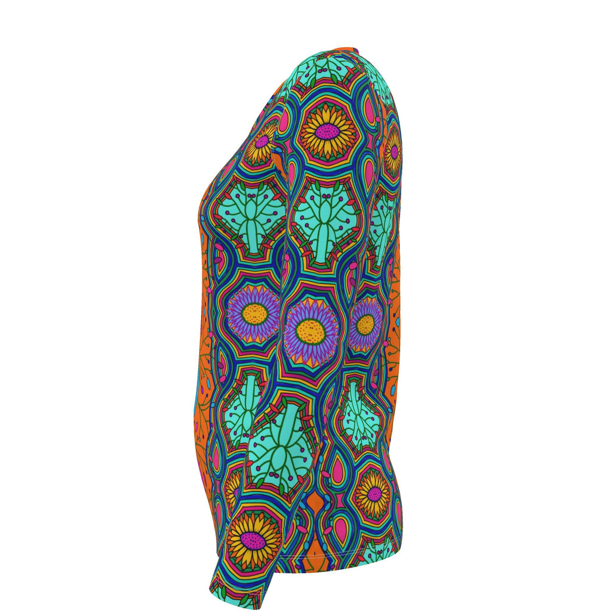 Calypso Current Easy Fit Long Sleeve V-Neck T-Shi
