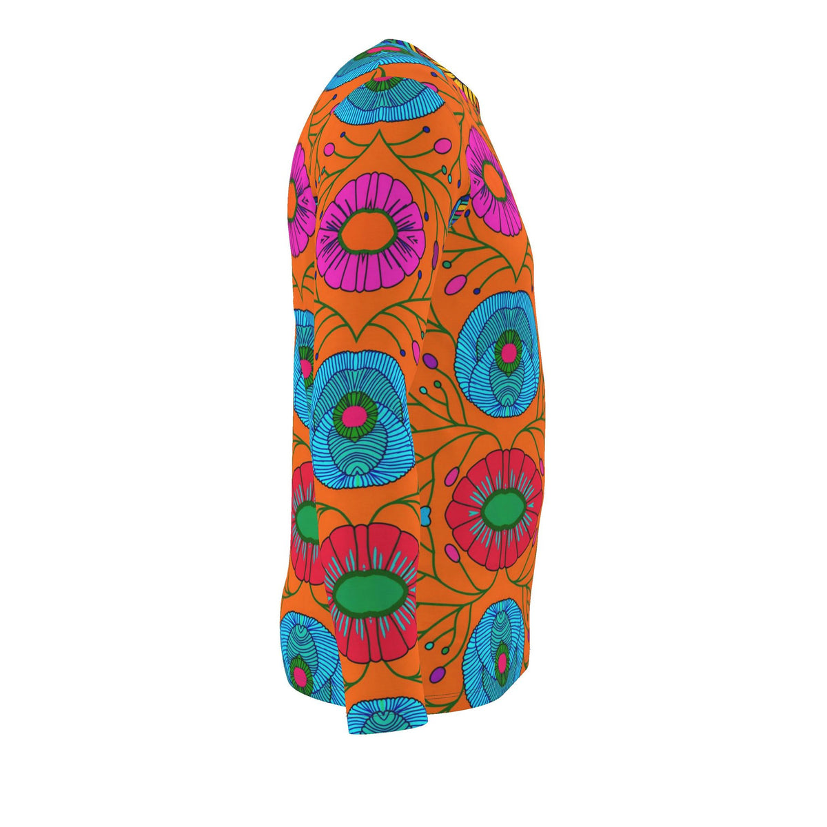 Calypso Current Men's Placed Print Long Sleeve T-Shirt